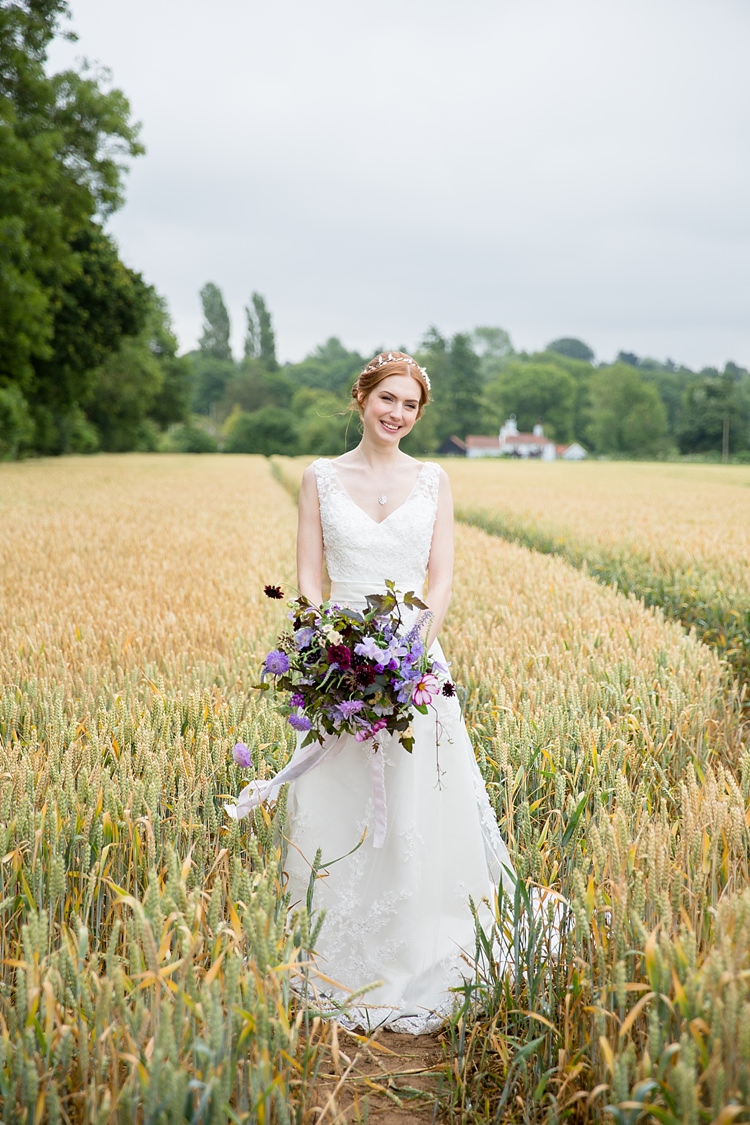 Natural Ethereal Purple Wedding http://www.katherineashdown.co.uk/