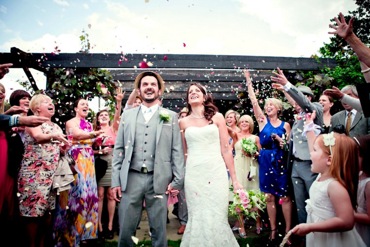 Donna & Daniel. With permission- The Real Flower Petal Confetti Company