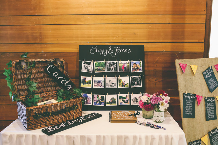 Card Hamper Guest Book Colourful Modern DIY Fun Wedding http://www.emmaboileau.co.uk/