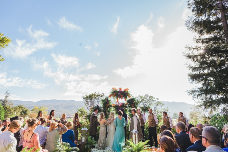 Fantastical Woodland Renaissance Wedding in California http://www.milouandolin.com/
