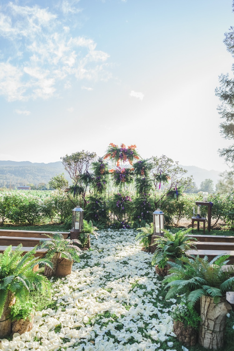 Fantastical Woodland Renaissance Wedding in California http://www.milouandolin.com/
