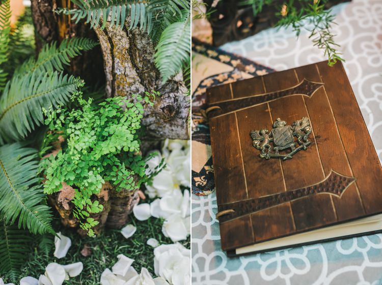 Fantastical Woodland Renaissance Wedding in California http://www.milouandolin.com/