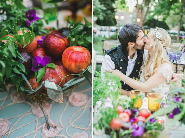 Fantastical Woodland Renaissance Wedding in California http://www.milouandolin.com/