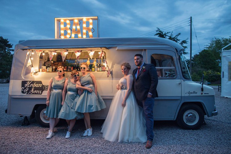 Bar Van Light Up Eclectic Cool Barn Wedding http://assassynation.co.uk/