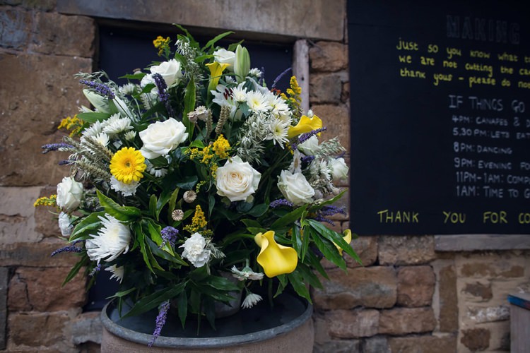Yellow Grey Rustic Farm Wedding http://assassynation.co.uk/