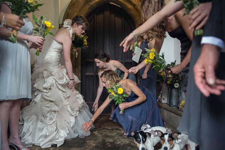 Yellow Grey Rustic Farm Wedding http://assassynation.co.uk/