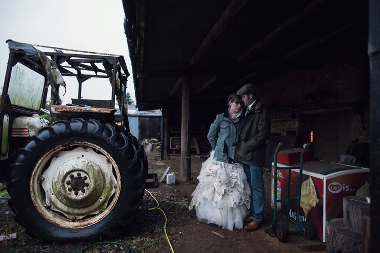 Yellow Grey Rustic Farm Wedding http://assassynation.co.uk/