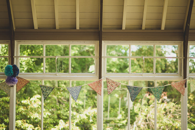 Bunting Beautiful Glass House Wedding http://www.mattpenberthy.com/