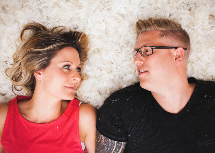 Pillow Fight Engagement http://www.faithdwightphotography.com/