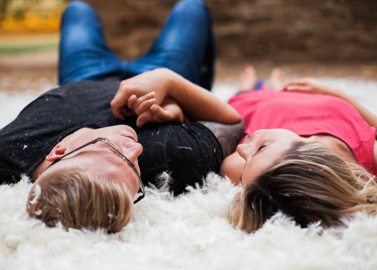 Pillow Fight Engagement http://www.faithdwightphotography.com/