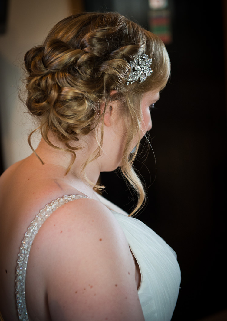 Hair Bride Bridal Style Quirky Crafty Tea Infused Wedding http://jamesgristphotography.co.uk/