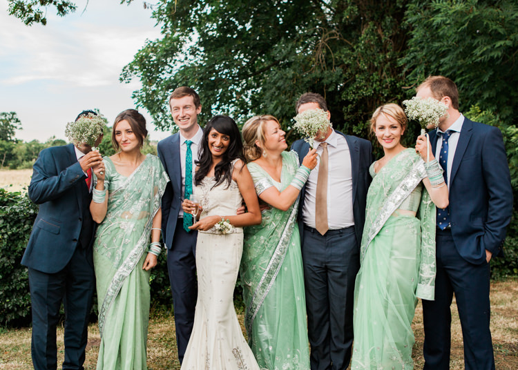 Indian Mint Garden Party Wedding http://heleddroberts.co.uk/