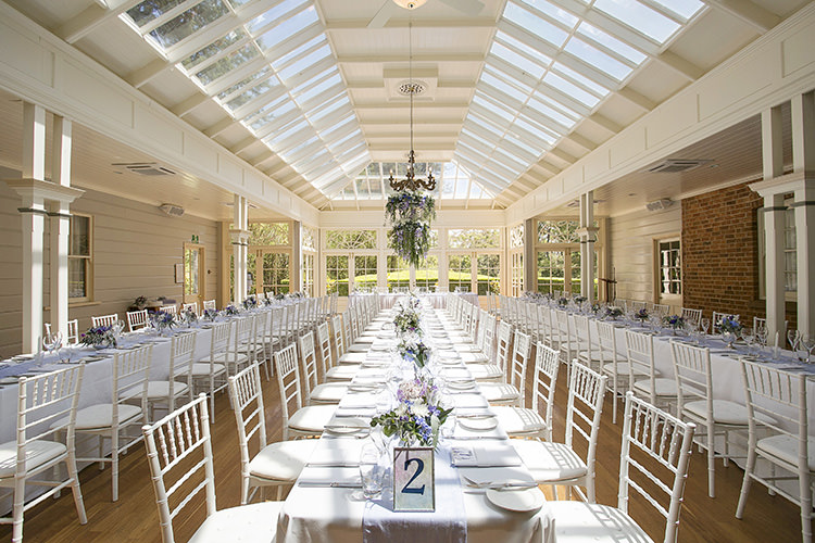 Gabbinbar Homestead Cornflower Blue Garden Wedding Australia http://brischetto.net/