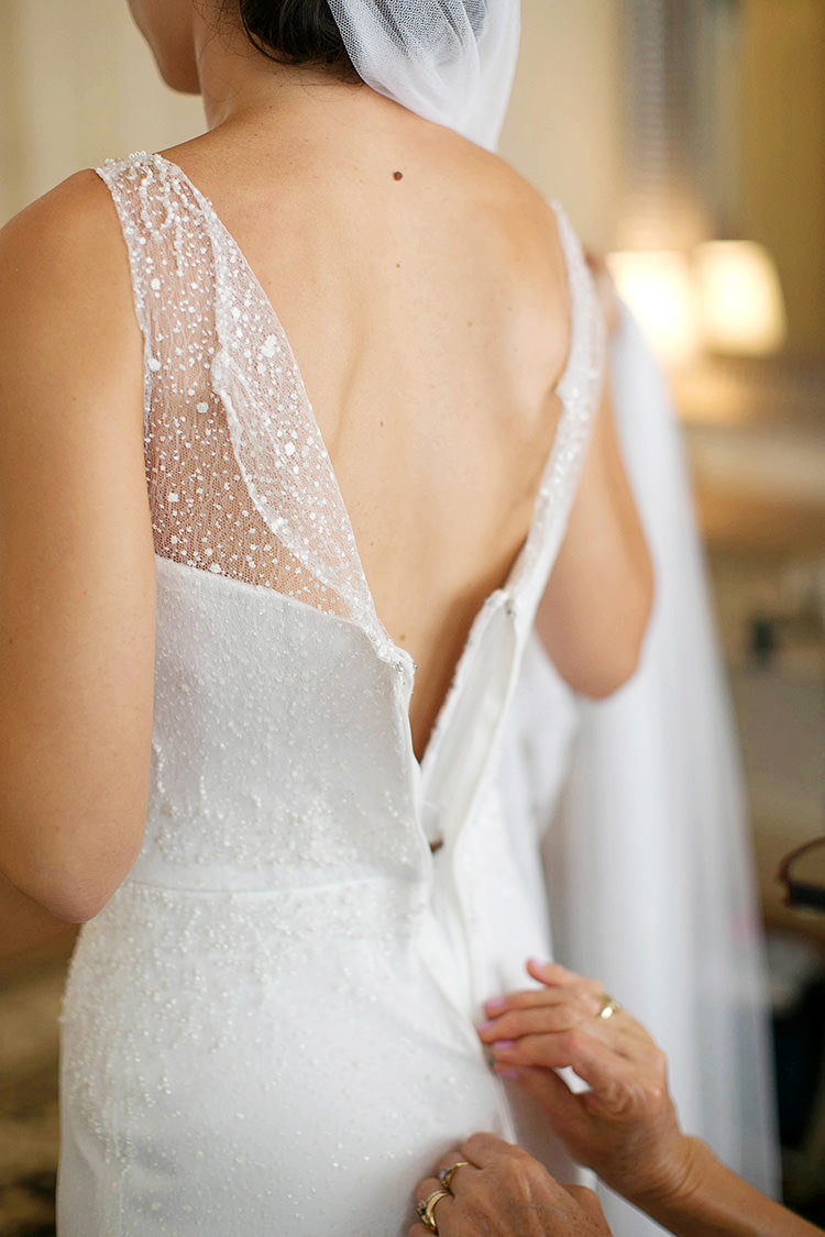 Beaded Dress Bride Bridal Back Low Sheer Cornflower Blue Garden Wedding Australia http://brischetto.net/