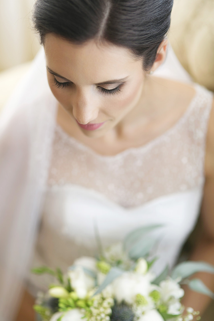 Soft Natural Pretty Make Up Bride Bridal Cornflower Blue Garden Wedding Australia http://brischetto.net/