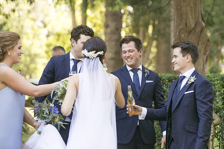 Cornflower Blue Garden Wedding Australia http://brischetto.net/