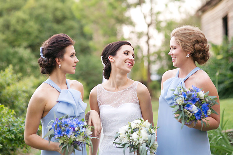 Cornflower Blue Garden Wedding Australia http://brischetto.net/