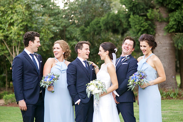 Cornflower Blue Garden Wedding Australia http://brischetto.net/