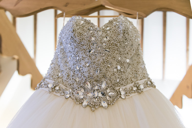 Maggie Sottero Embellised Gown Dress Bride Bridal Glamorous Gold Halloween Wedding http://www.oliviajohnstonweddings.co.uk/