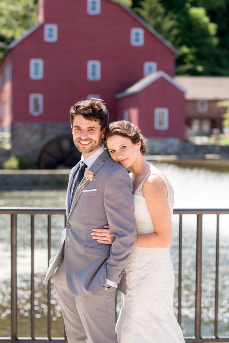 Romantic Peach Museum Wedding New Jersey http://www.idaliaphotography.com/
