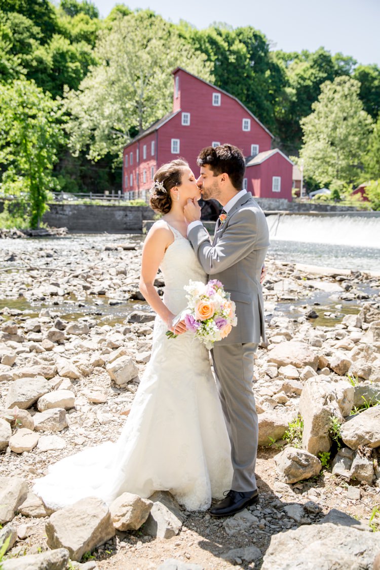 Romantic Peach Museum Wedding New Jersey http://www.idaliaphotography.com/