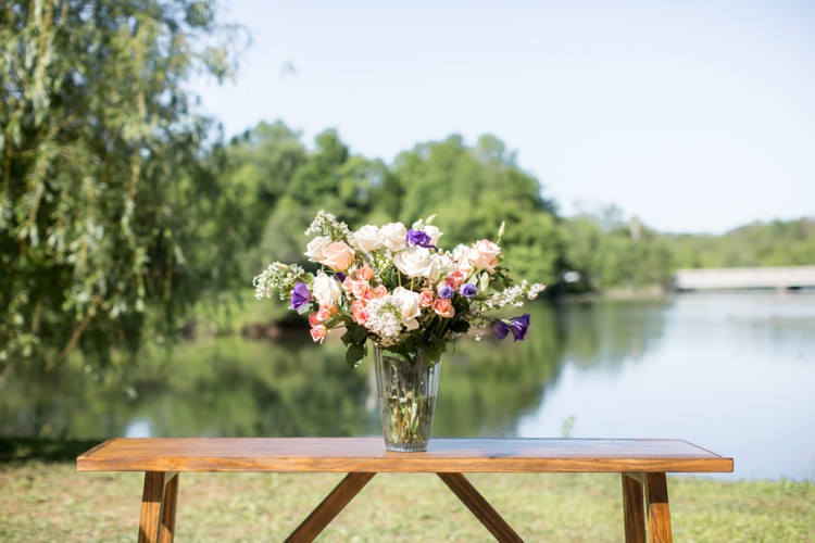 Romantic Peach Museum Wedding New Jersey http://www.idaliaphotography.com/