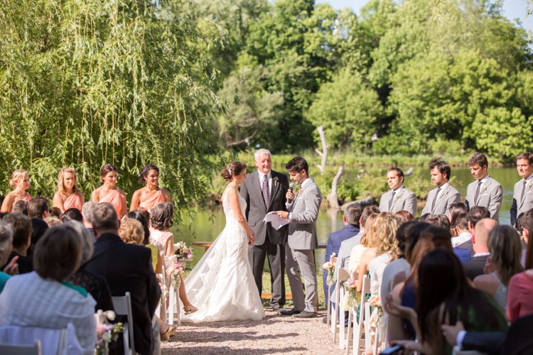 Romantic Peach Museum Wedding New Jersey http://www.idaliaphotography.com/