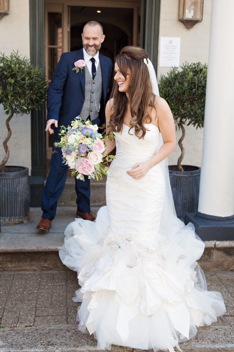 Vaudeville by Ian Stuart Dress Gown Fishtail Bride Bridal Romantic Candy Pink Pastels Wedding http://kerryannduffy.com/