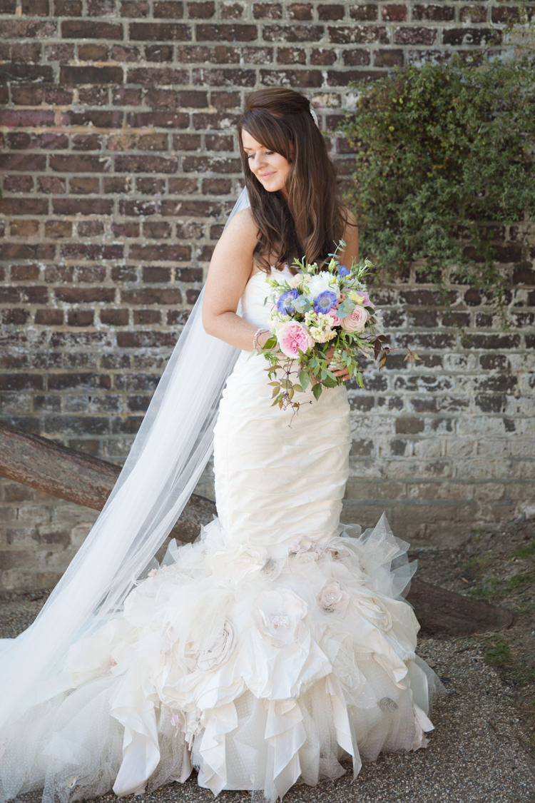 Vaudeville by Ian Stuart Bride Bridal Gown Fishtail Romantic Candy Pink Pastels Wedding http://kerryannduffy.com/