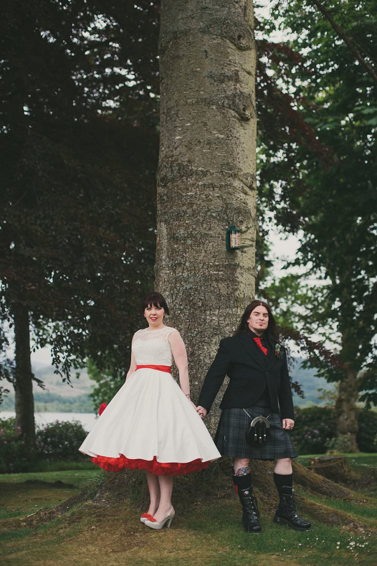 Quirky Alternative Lochside Wedding http://www.maureendupreez.com/