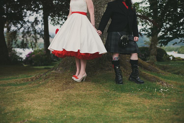 Quirky Alternative Lochside Wedding http://www.maureendupreez.com/