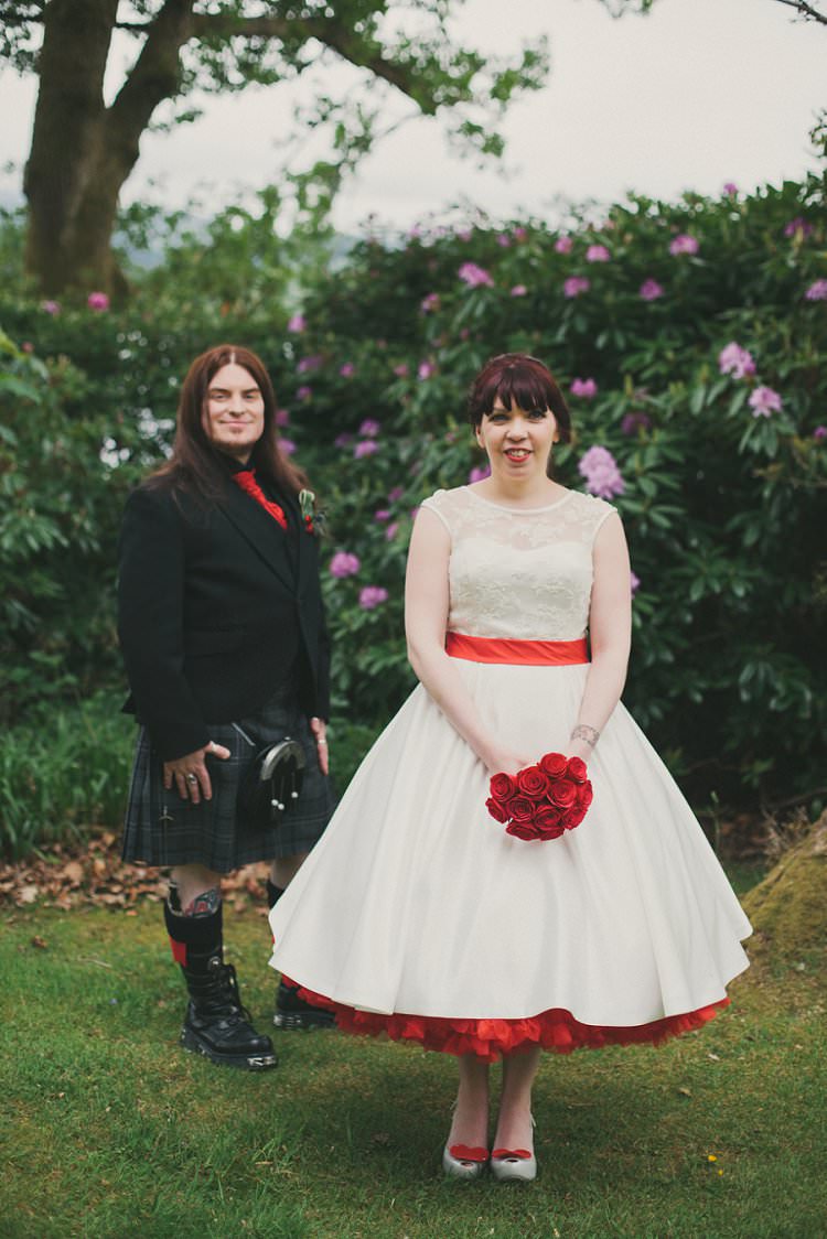 Quirky Alternative Lochside Wedding http://www.maureendupreez.com/