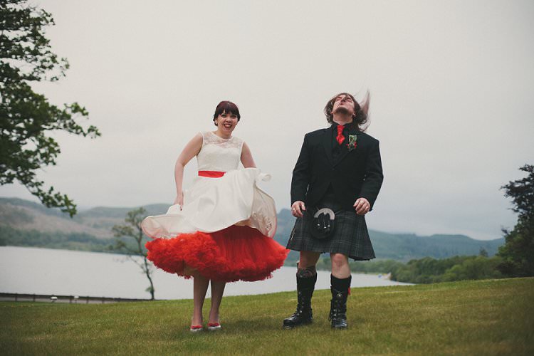 Quirky Alternative Lochside Wedding http://www.maureendupreez.com/