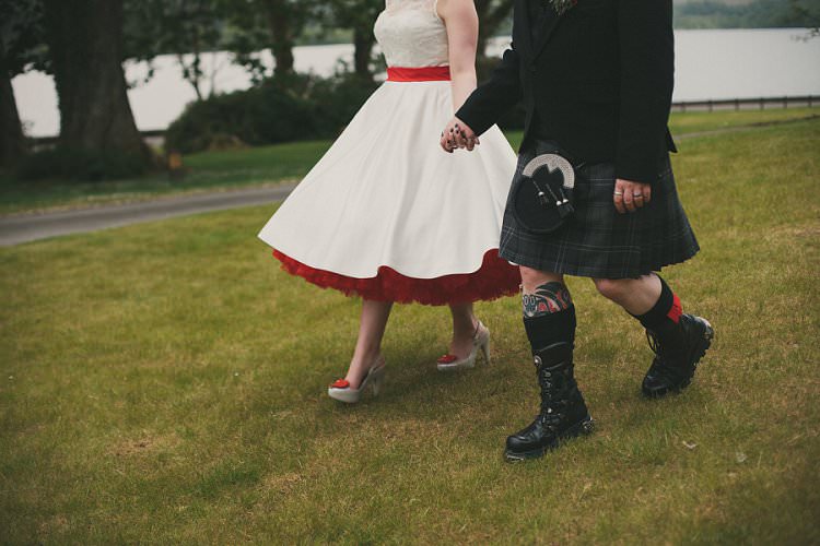Quirky Alternative Lochside Wedding http://www.maureendupreez.com/