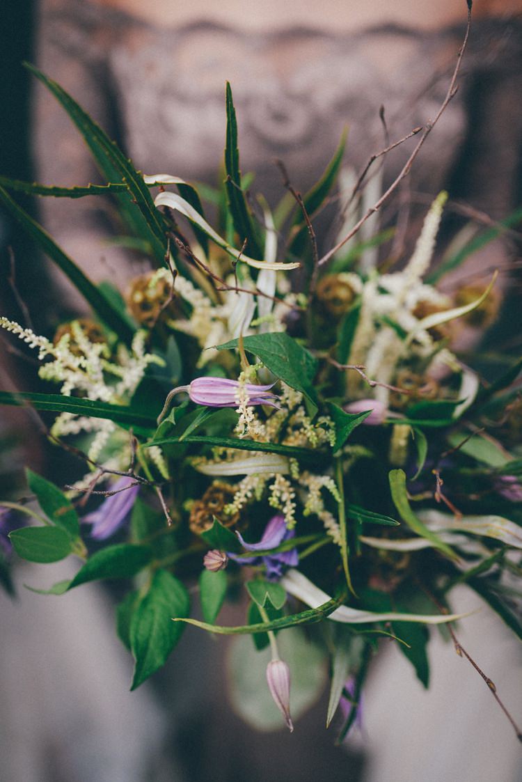 Foliage Bouquet Greenery Bride Bridal Flowers Natural Festival Tipi Wedding Ideas http://www.katemccarthyphotography.co.uk/