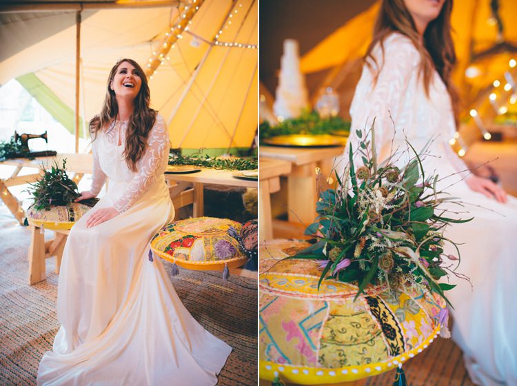 Natural Festival Tipi Wedding Ideas http://www.katemccarthyphotography.co.uk/