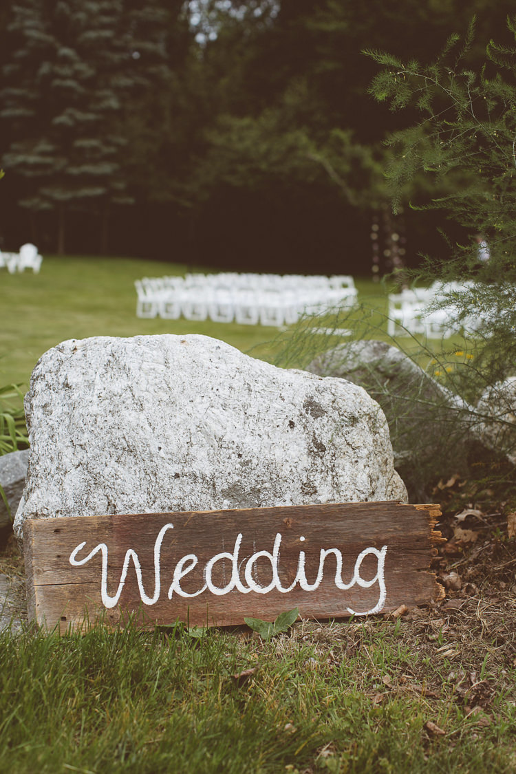 Wooden Sign Romantic Rustic Pastel Vineyard Wedding Massachusetts http://www.wonder-bliss.com/
