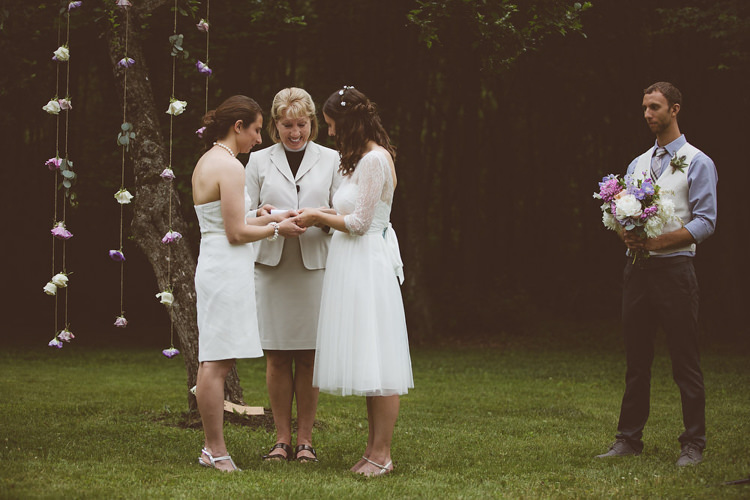 Romantic Rustic Pastel Vineyard Wedding Massachusetts http://www.wonder-bliss.com/