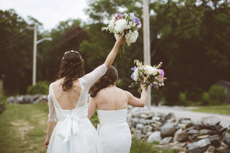 Romantic Rustic Pastel Vineyard Wedding Massachusetts http://www.wonder-bliss.com/