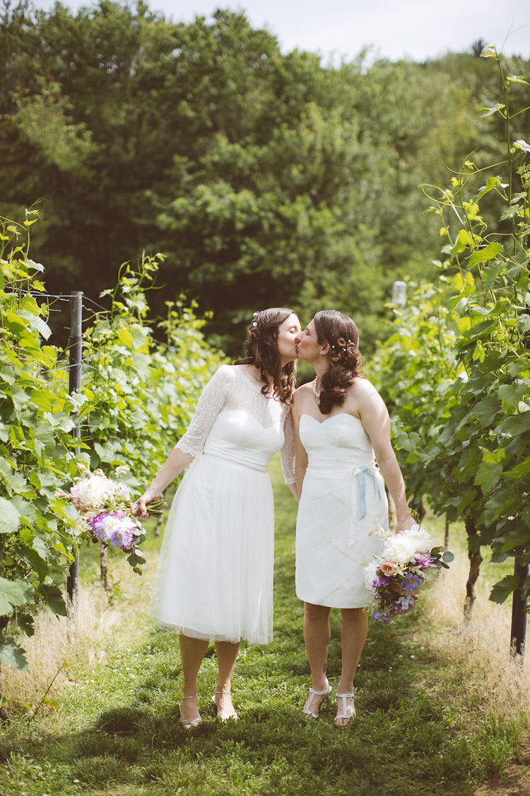 Romantic Rustic Pastel Vineyard Wedding Massachusetts http://www.wonder-bliss.com/