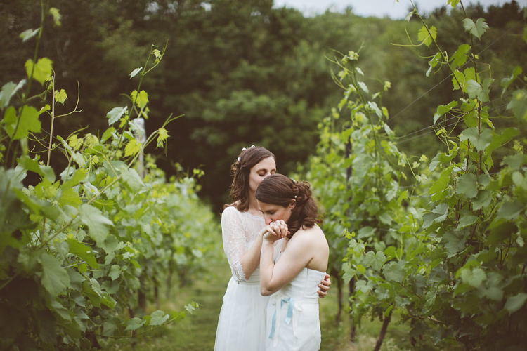 Romantic Rustic Pastel Vineyard Wedding Massachusetts http://www.wonder-bliss.com/