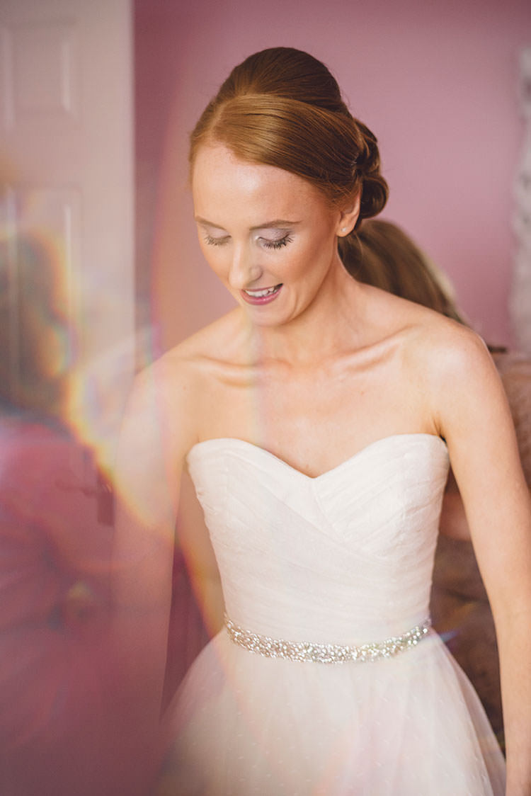 Stephanie Allin Gown Bride Bridal Dress Strapless Sweetheart Romantic Pretty Pink Wedding http://marcsmithphotography.com/