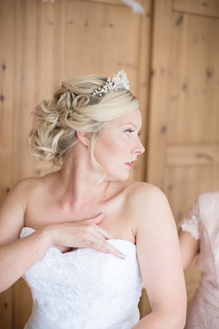Bride Bridal Hair Style Up Do Family Farm Festival Wedding https://amylouphotography.co.uk/