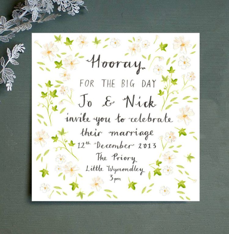 Victoria Whincup Illustration Wedding Stationery Supplier Directory UK