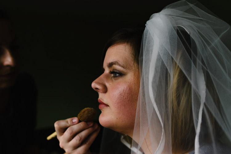 Make Up Bride Bridal Vintage Country Fete Farm Wedding http://carolinehancox.co.uk/