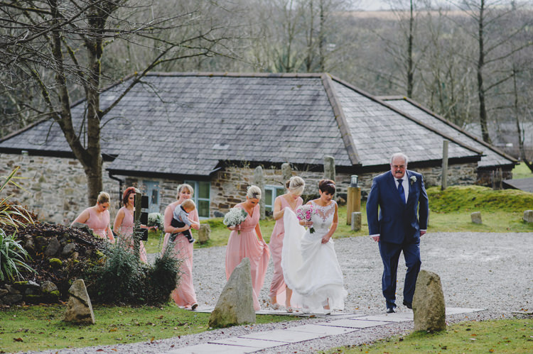 Dusky Pink Lace Fairy Lights Wedding http://www.abiriley.co.uk/