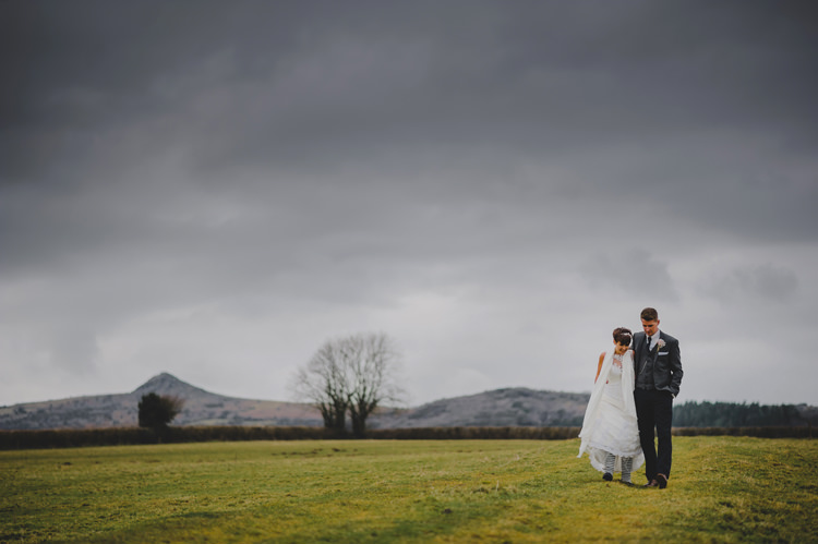 Dusky Pink Lace Fairy Lights Wedding http://www.abiriley.co.uk/