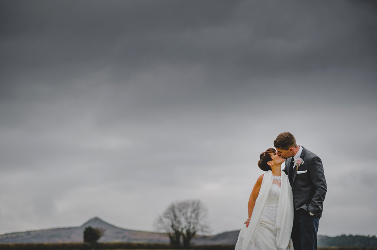 Dusky Pink Lace Fairy Lights Wedding http://www.abiriley.co.uk/