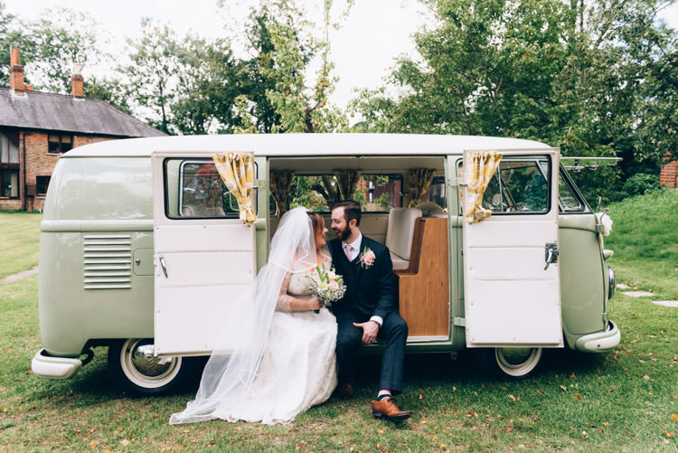VW Camper Vintage Country Fete Farm Wedding http://carolinehancox.co.uk/