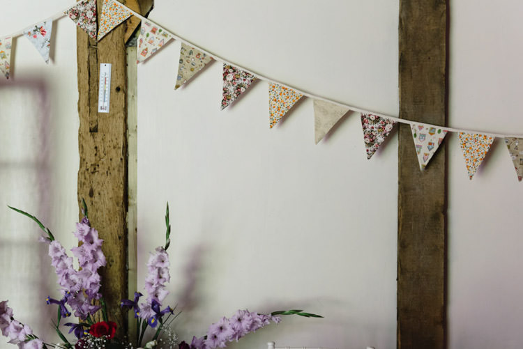 Bunting Vintage Country Fete Farm Wedding http://carolinehancox.co.uk/